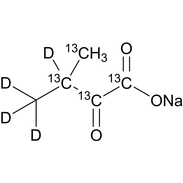 Sodium 3-methyl-2-oxobutanoate-13C4,d4 1185115-88-1